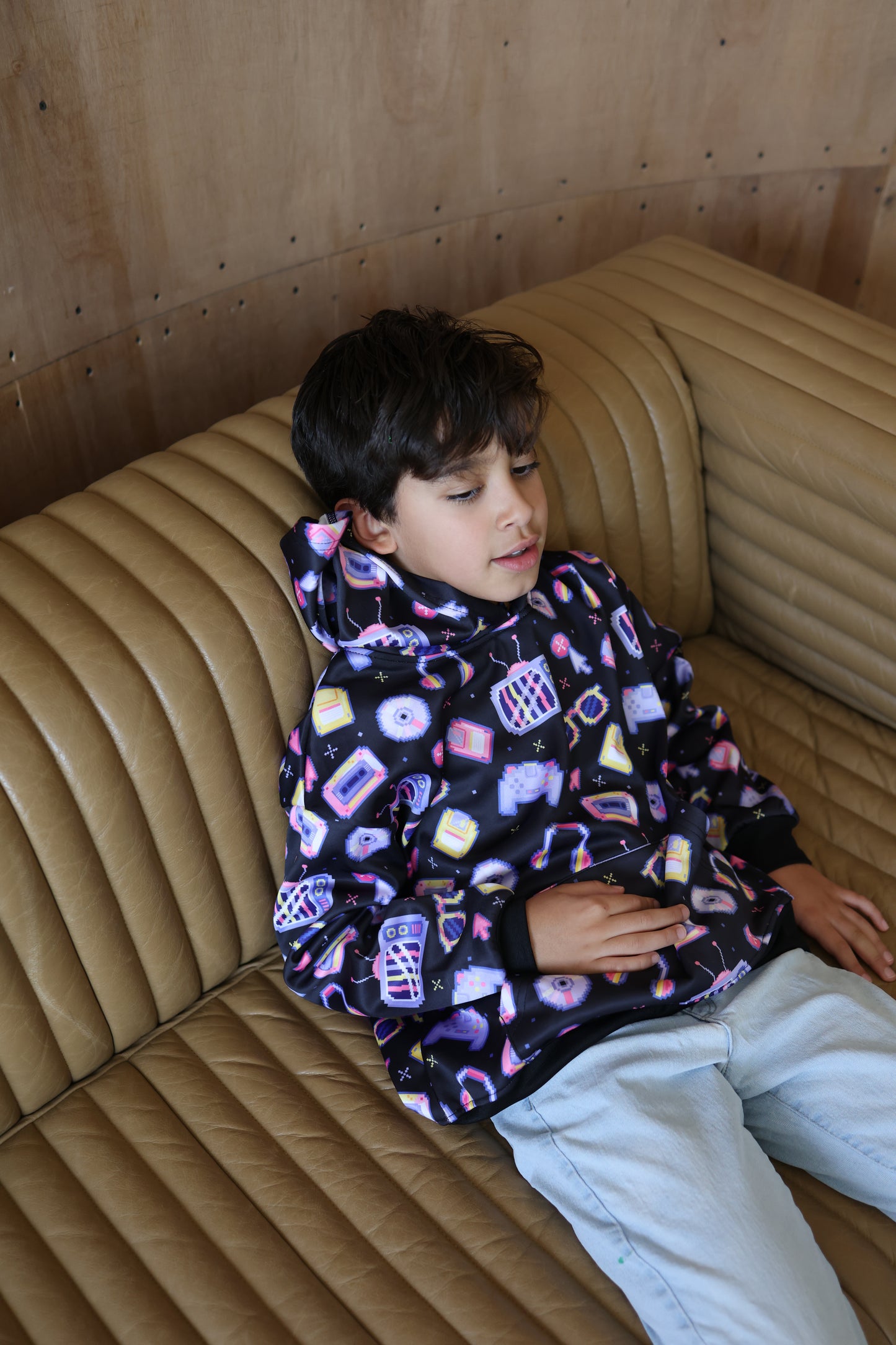 Retro Rush Hoodie – Retro Gaming Hoodie for Boys