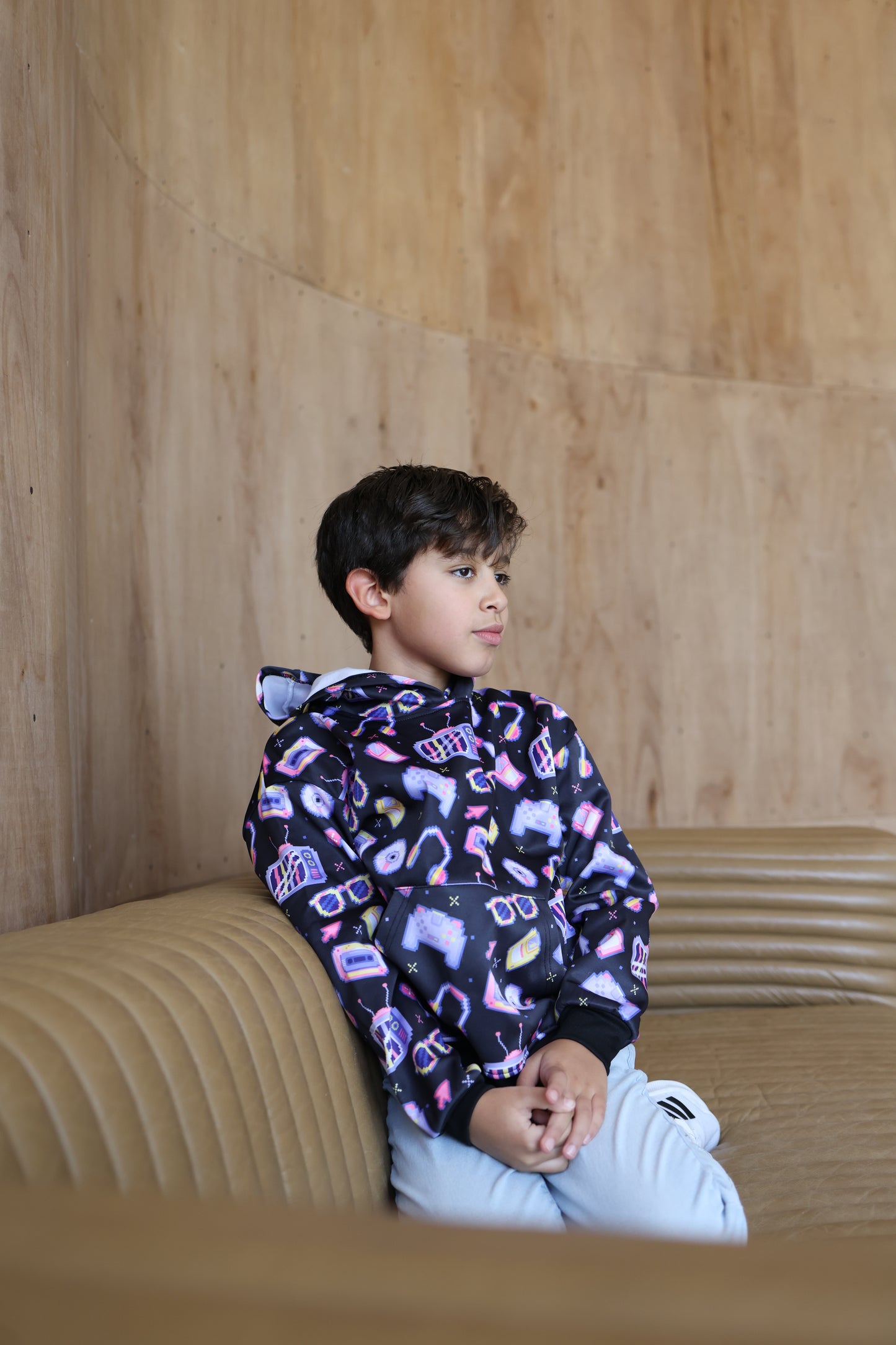 Retro Rush Hoodie – Retro Gaming Hoodie for Boys