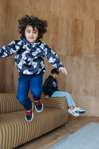 Player One Hoodie Black - Gaming Hoodie for Boys