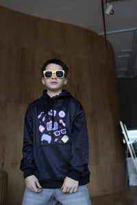 Pixel Pulse Hoodie – Retro Gaming Hoodie for Boys
