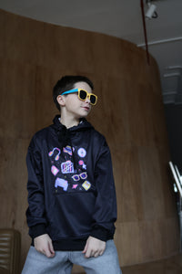 Pixel Pulse Hoodie – Retro Gaming Hoodie for Boys