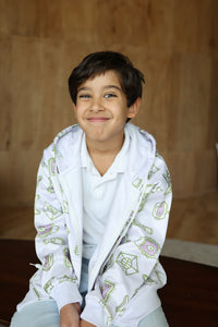 Tech Flow Zip Hoodie Multicolor – Tech Hoodie for Boys
