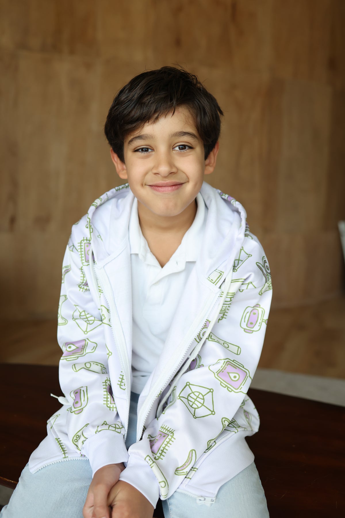 Tech Flow Zip Hoodie Multicolor – Tech Hoodie for Boys