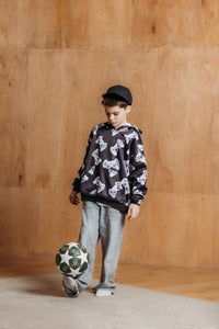 Player One Hoodie Black - Gaming Hoodie for Boys